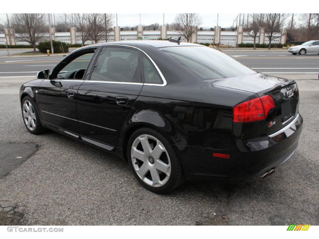 Brilliant Black 2005 Audi S4 4.2 quattro Sedan Exterior Photo #46769898