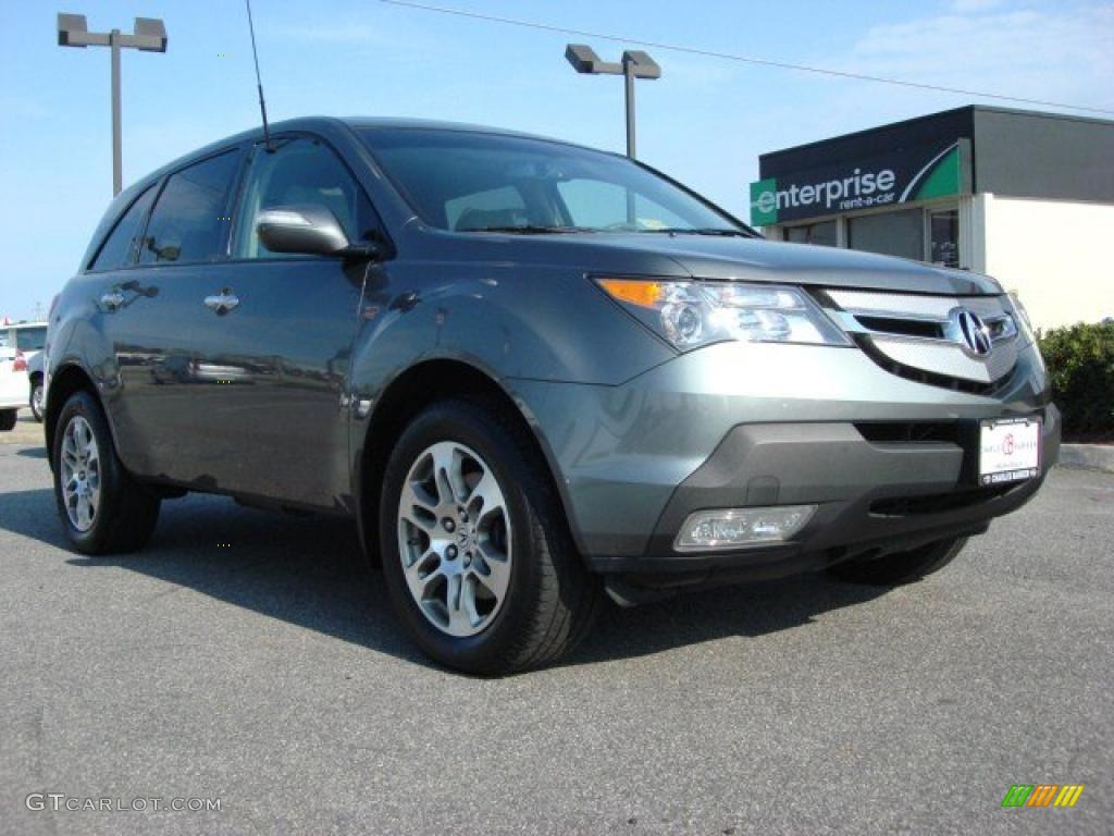 Steel Blue Metallic Acura MDX