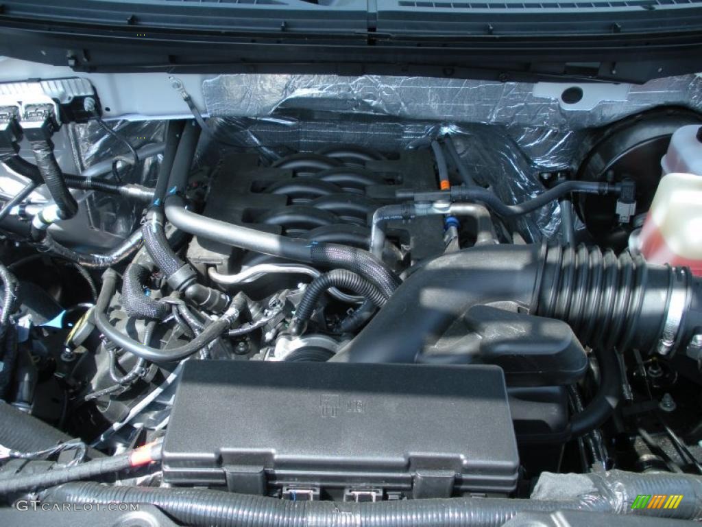 2011 Ford F150 XLT SuperCrew 5.0 Liter Flex-Fuel DOHC 32-Valve Ti-VCT V8 Engine Photo #46770408