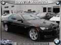 2008 Jet Black BMW 3 Series 335i Convertible  photo #1