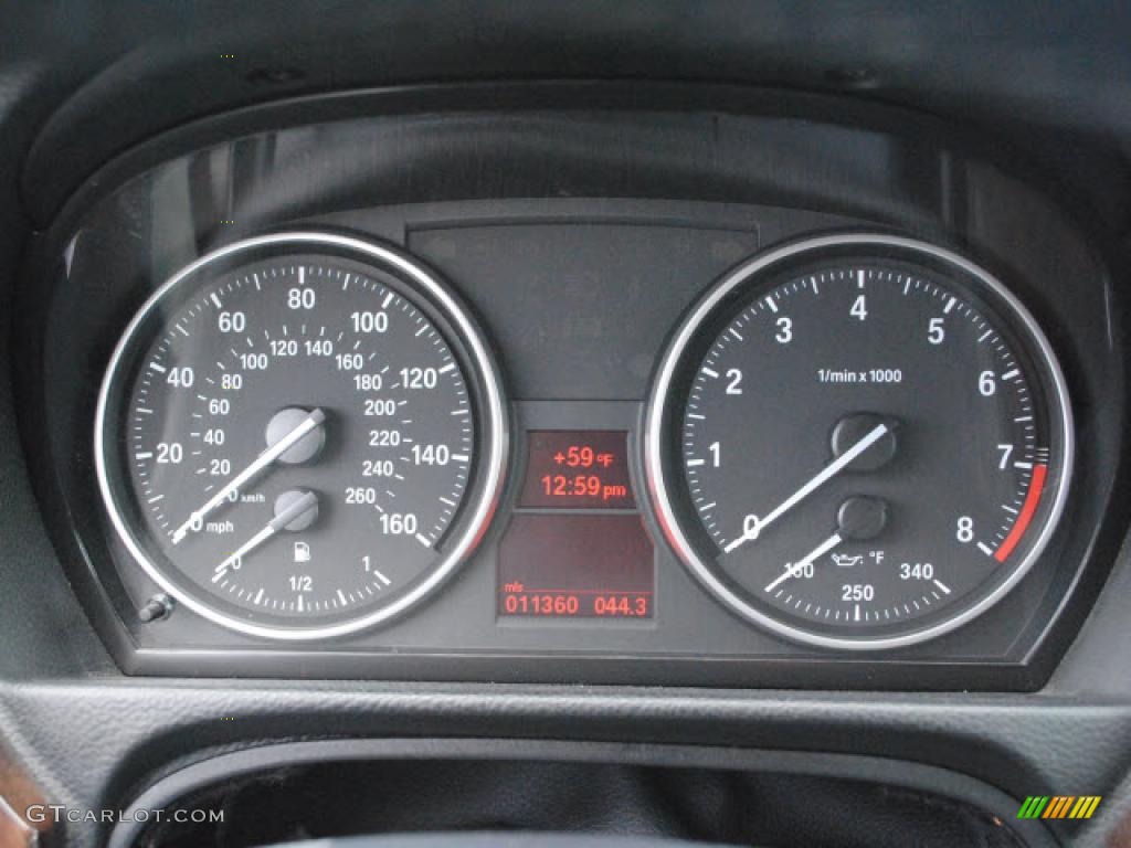 2008 3 Series 335i Convertible - Jet Black / Black photo #15