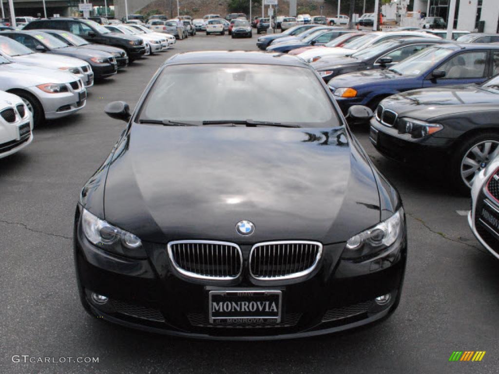 2008 3 Series 335i Convertible - Jet Black / Black photo #22