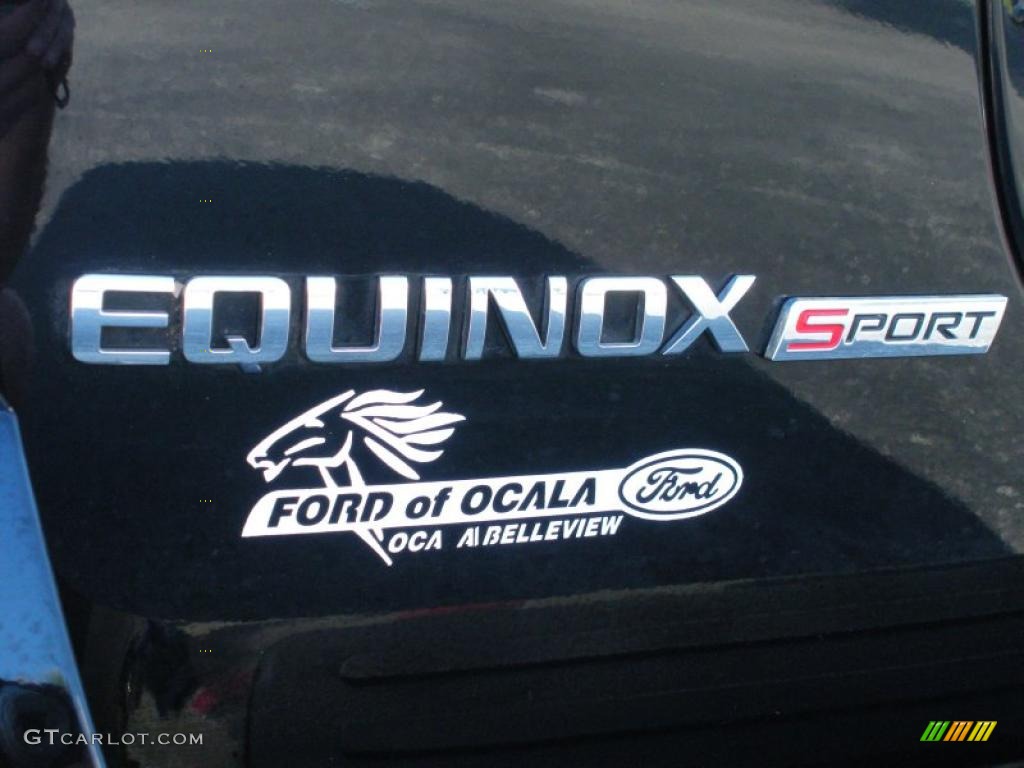 2008 Equinox Sport - Black / Ebony photo #9