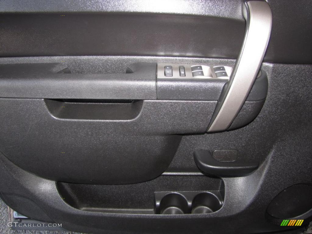 2010 Silverado 1500 LT Extended Cab - Taupe Gray Metallic / Ebony photo #12