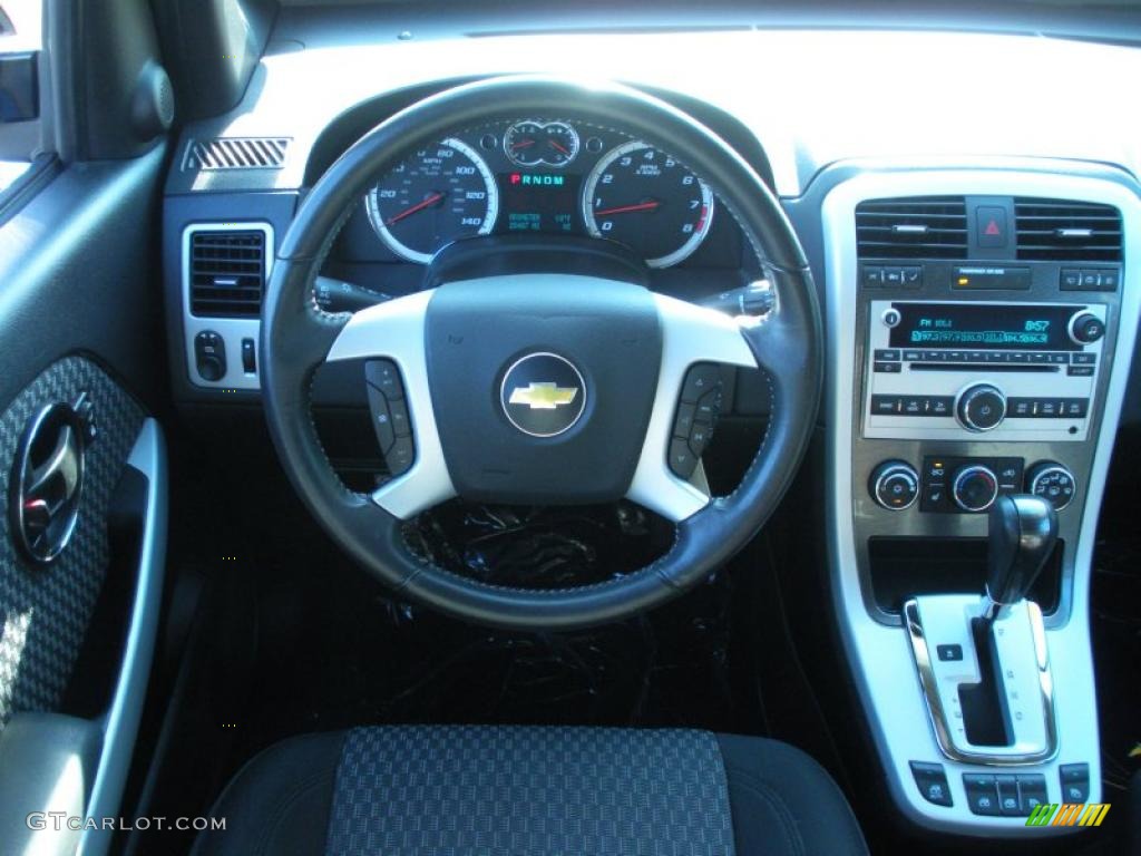 2008 Chevrolet Equinox Sport Ebony Steering Wheel Photo #46772439