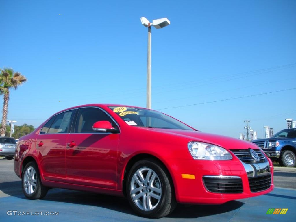 Salsa Red 2009 Volkswagen Jetta TDI Sedan Exterior Photo #46772925