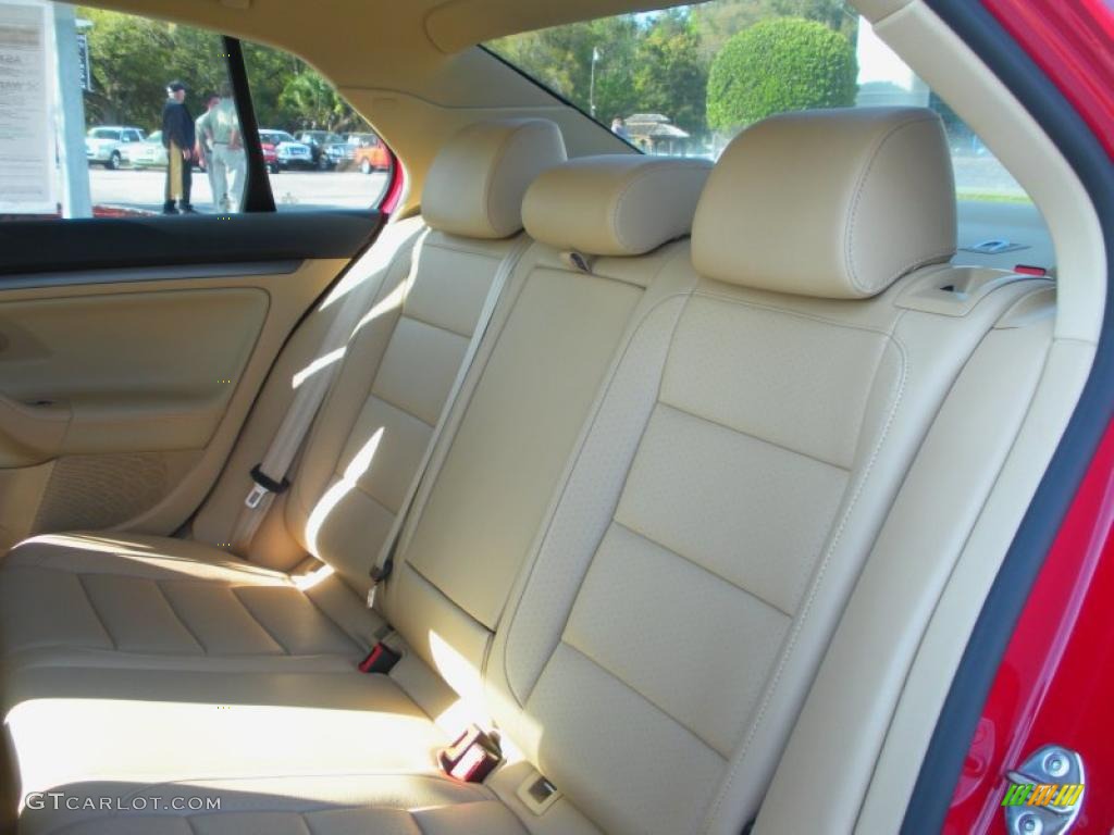 Pure Beige Interior 2009 Volkswagen Jetta TDI Sedan Photo #46773012