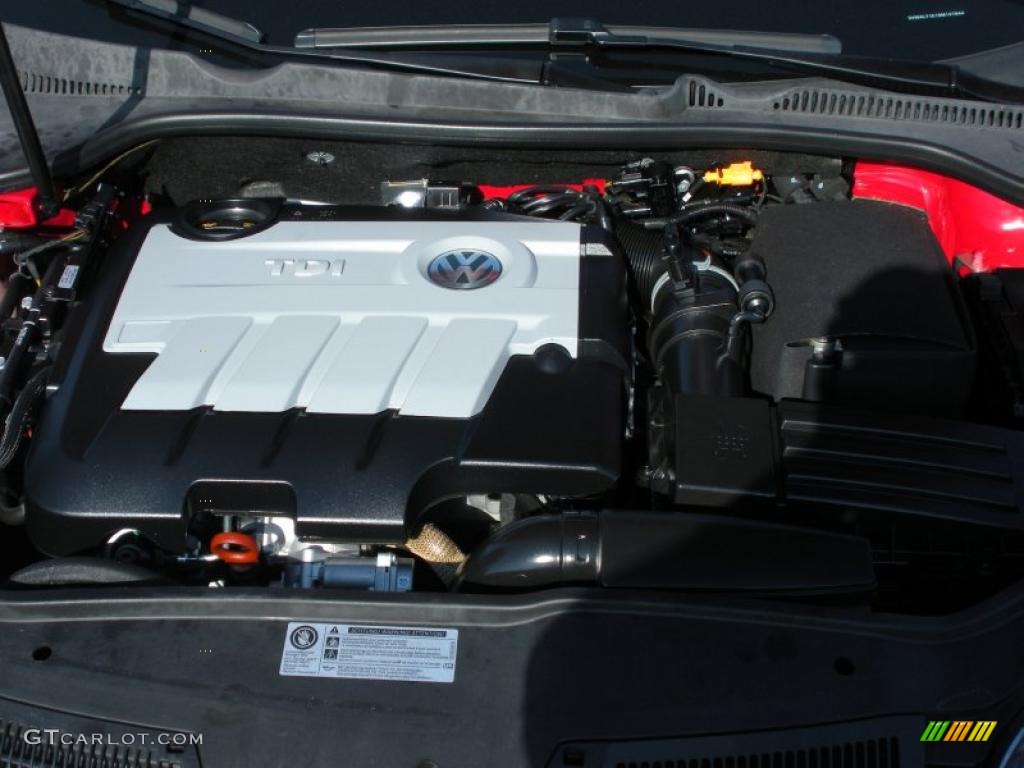 2009 Volkswagen Jetta TDI Sedan 2.0 Liter TDI  DOHC 16-Valve Turbo-Diesel 4 Cylinder Engine Photo #46773066