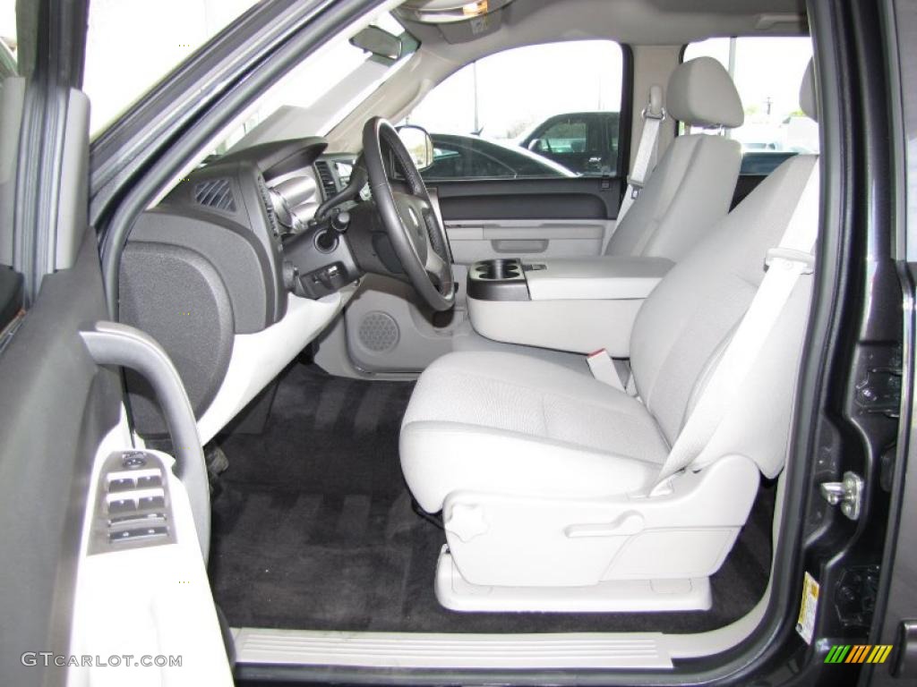 Light Titanium/Ebony Interior 2011 Chevrolet Silverado 1500 LT Crew Cab Photo #46773910