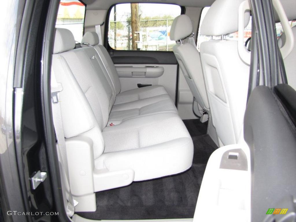 Light Titanium/Ebony Interior 2011 Chevrolet Silverado 1500 LT Crew Cab Photo #46773925