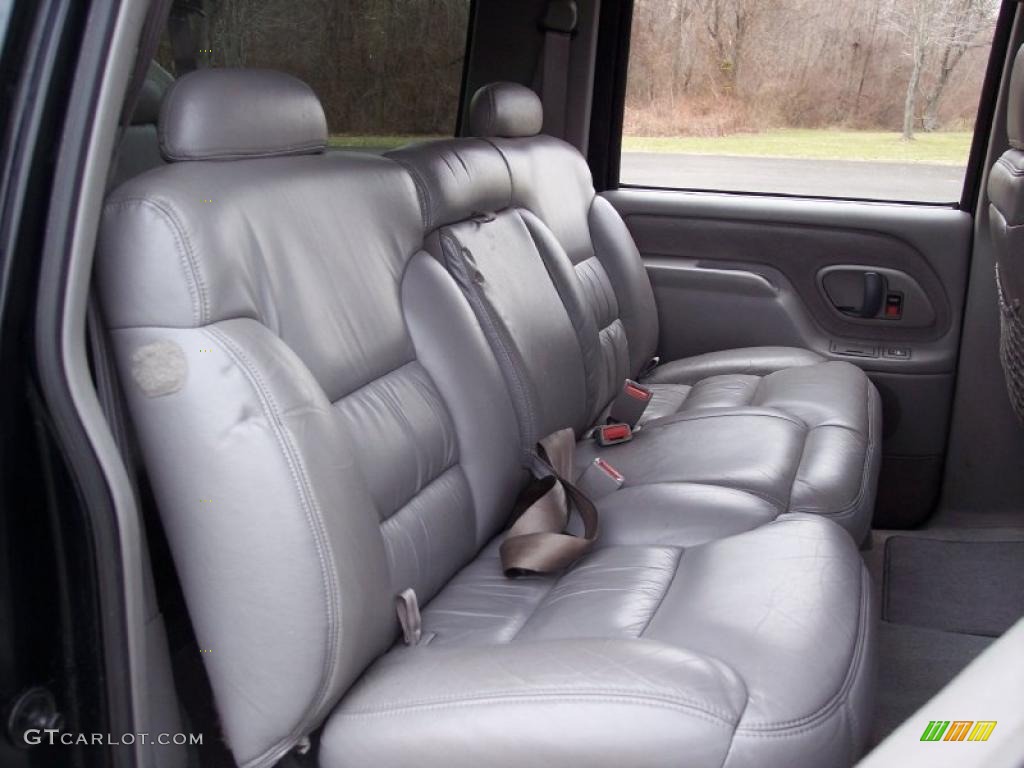 Gray Interior 1999 GMC Suburban K1500 SLT 4x4 Photo #46773940