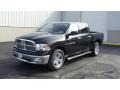 2011 Brilliant Black Crystal Pearl Dodge Ram 1500 Big Horn Crew Cab 4x4  photo #1