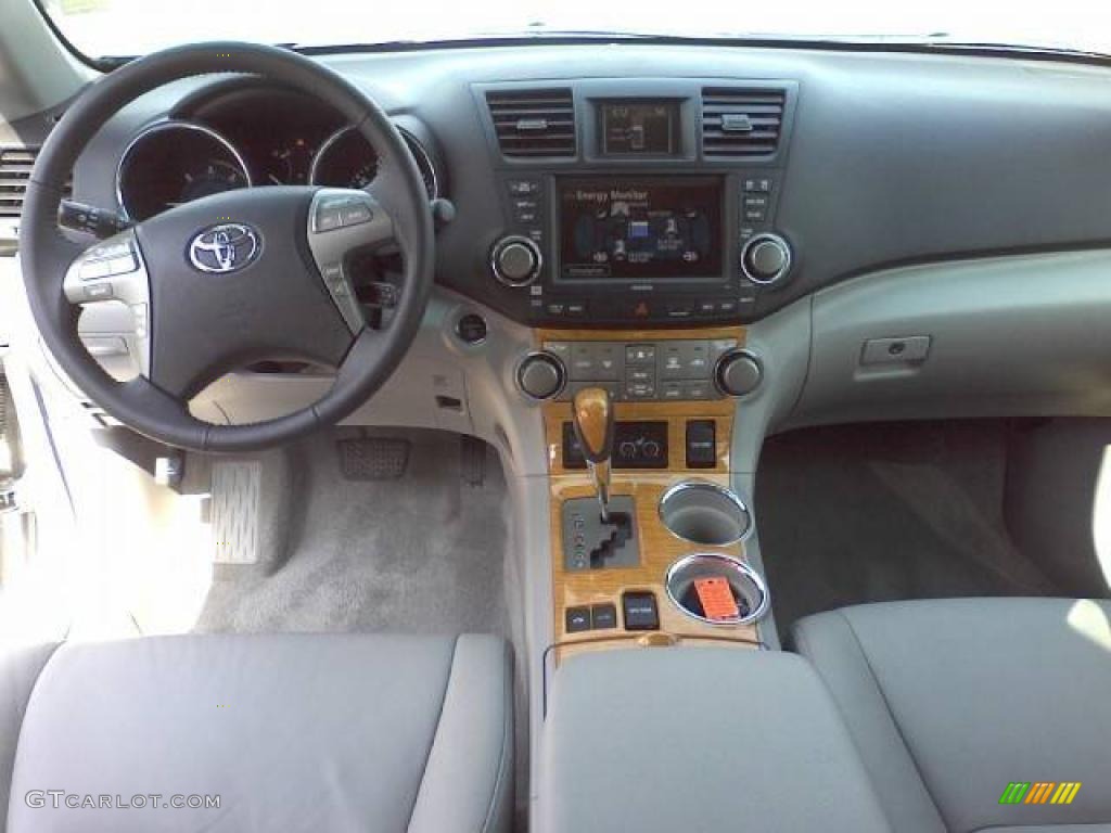 2009 Toyota Highlander Hybrid Limited 4WD Ash Dashboard Photo #46774381