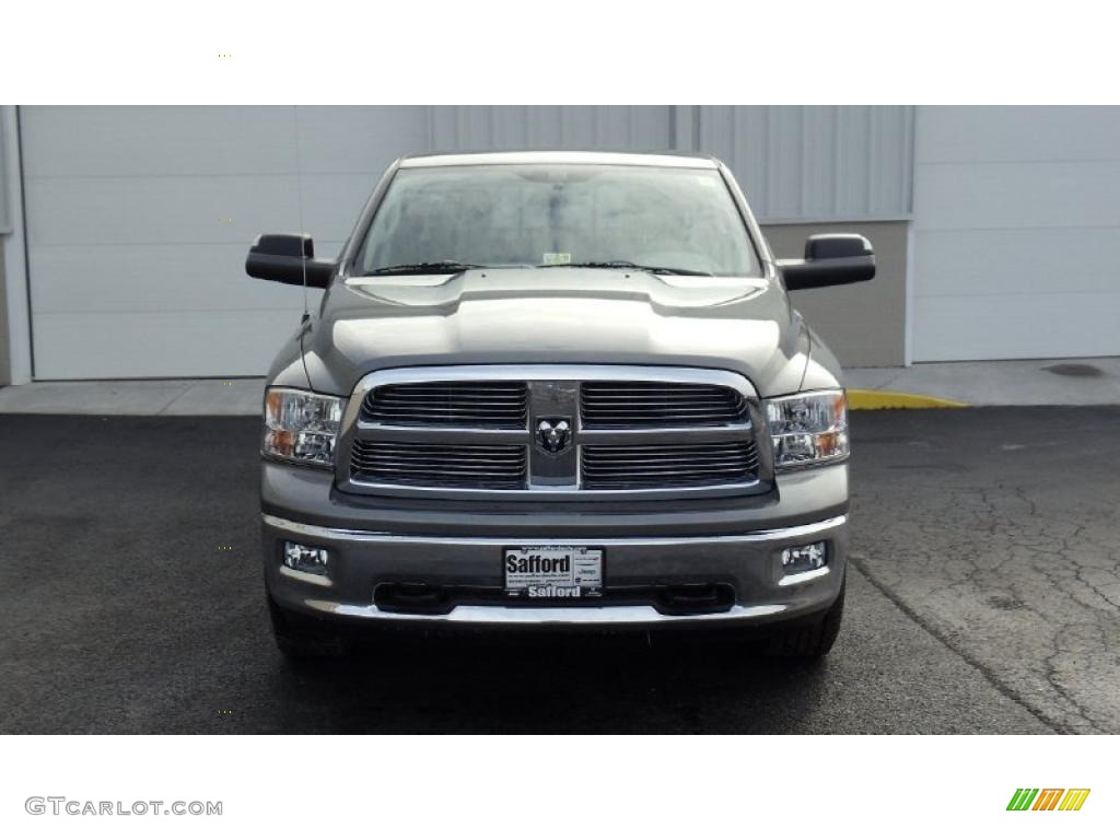 2011 Ram 1500 Big Horn Crew Cab 4x4 - Mineral Gray Metallic / Dark Slate Gray/Medium Graystone photo #2