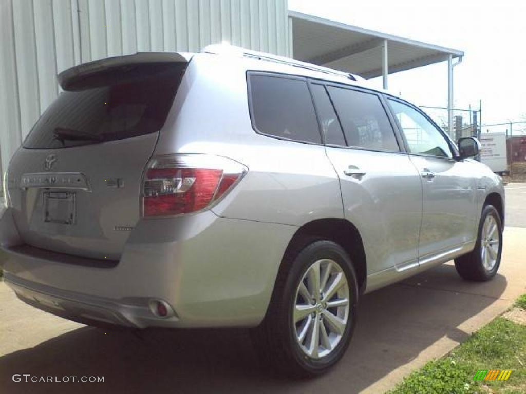 Classic Silver Metallic 2009 Toyota Highlander Hybrid Limited 4WD Exterior Photo #46774447