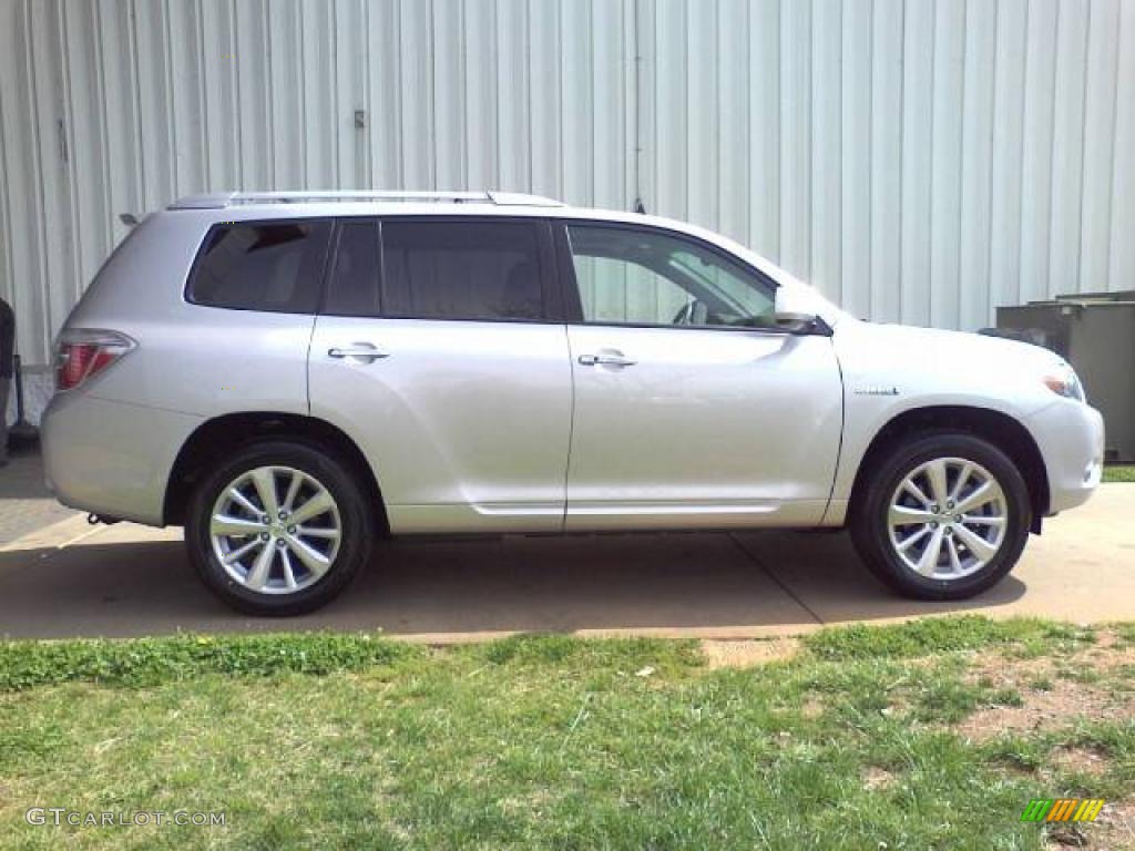 Classic Silver Metallic 2009 Toyota Highlander Hybrid Limited 4WD Exterior Photo #46774453