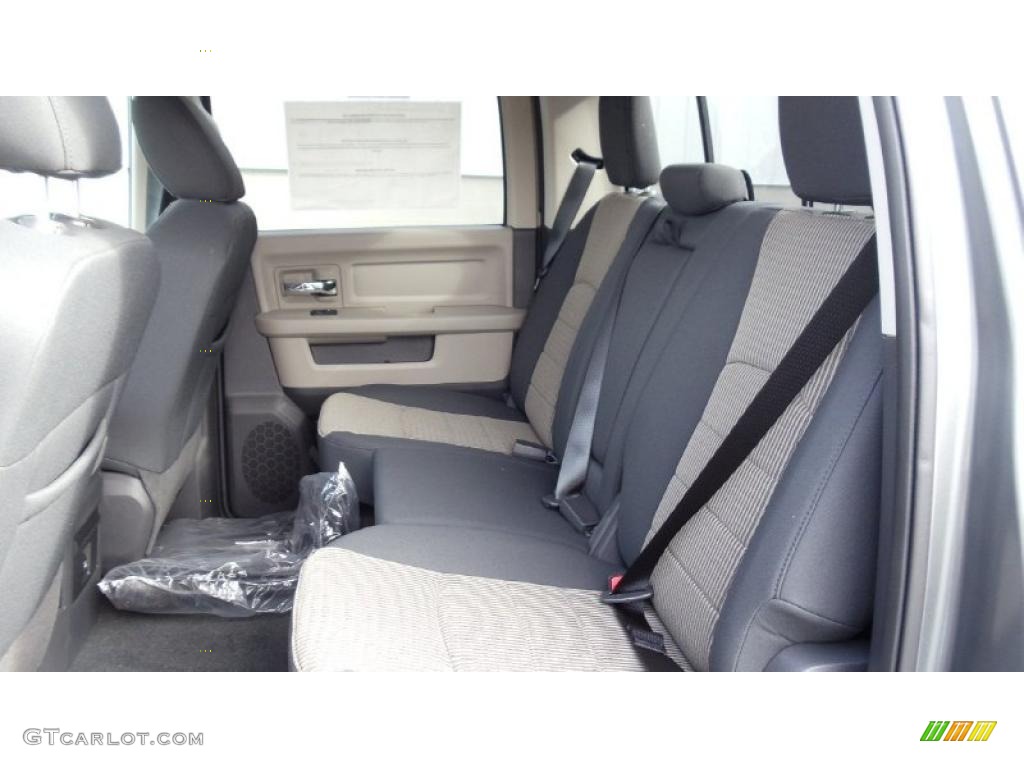 Dark Slate Gray/Medium Graystone Interior 2011 Dodge Ram 1500 Big Horn Crew Cab 4x4 Photo #46774504