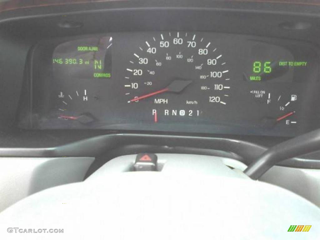 1999 Lincoln Town Car Signature Gauges Photos