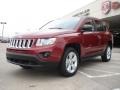 2011 Deep Cherry Red Crystal Pearl Jeep Compass 2.4 Latitude  photo #7