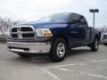 2011 Deep Water Blue Pearl Dodge Ram 1500 ST Quad Cab 4x4  photo #7