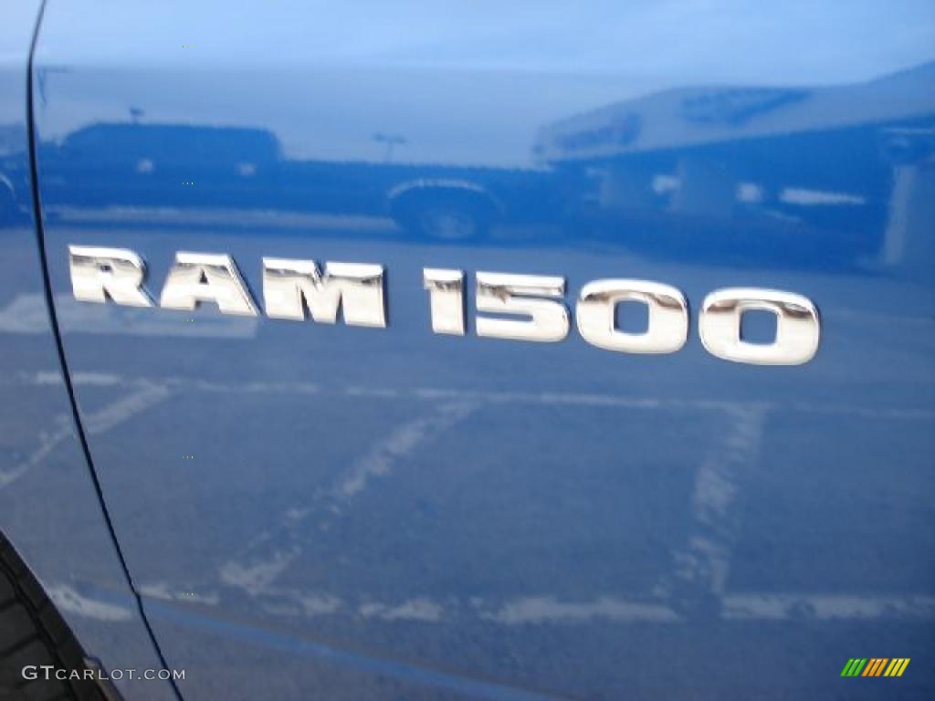2011 Ram 1500 ST Quad Cab 4x4 - Deep Water Blue Pearl / Dark Slate Gray/Medium Graystone photo #17