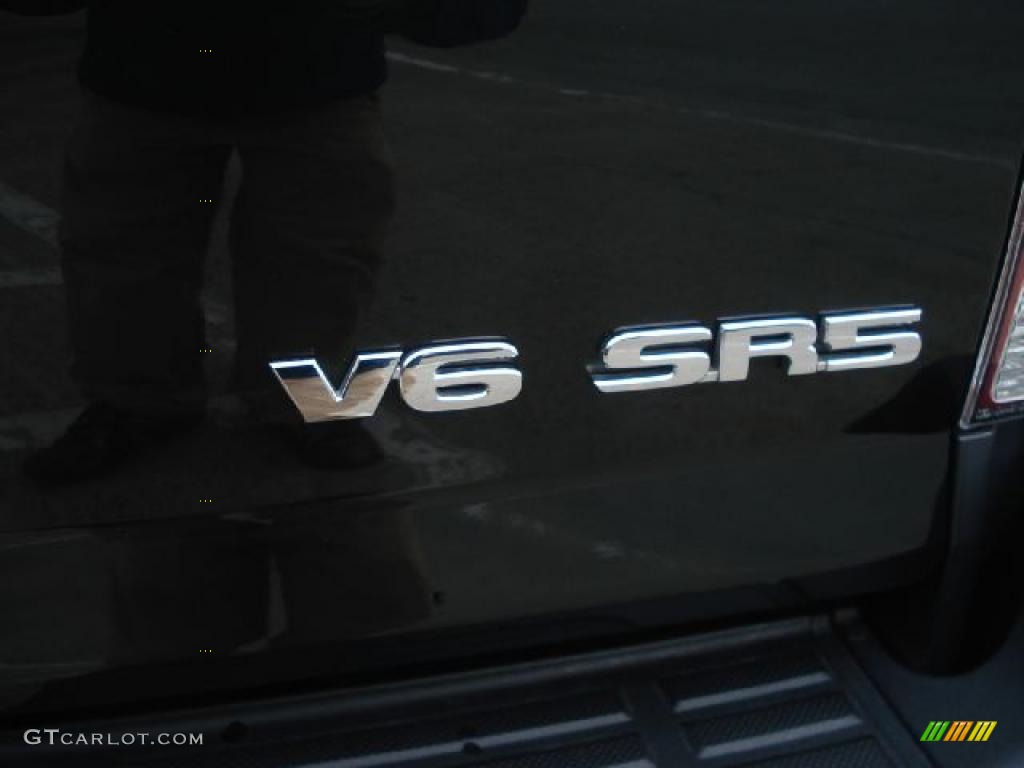 2010 Tacoma V6 SR5 Double Cab 4x4 - Black Sand Pearl / Graphite photo #32