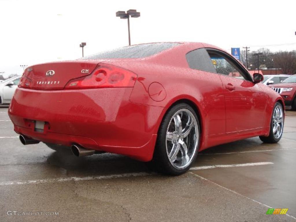 Laser Red 2007 Infiniti G 35 Coupe Exterior Photo #46775029
