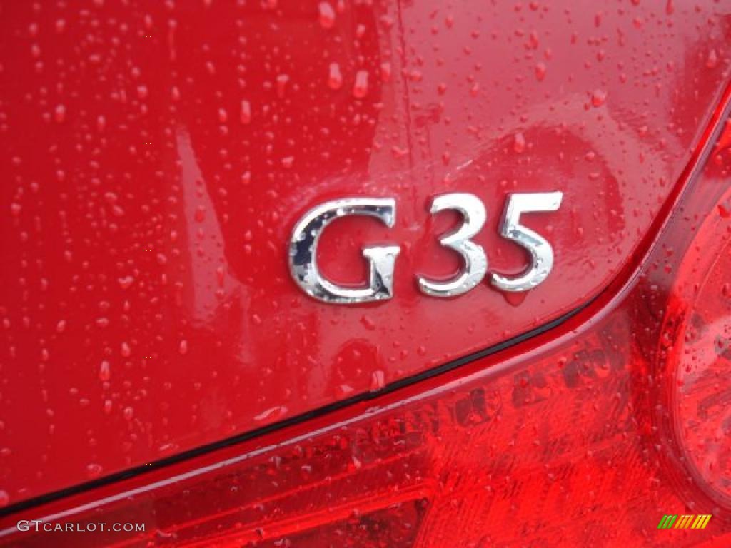 2007 Infiniti G 35 Coupe Marks and Logos Photo #46775119