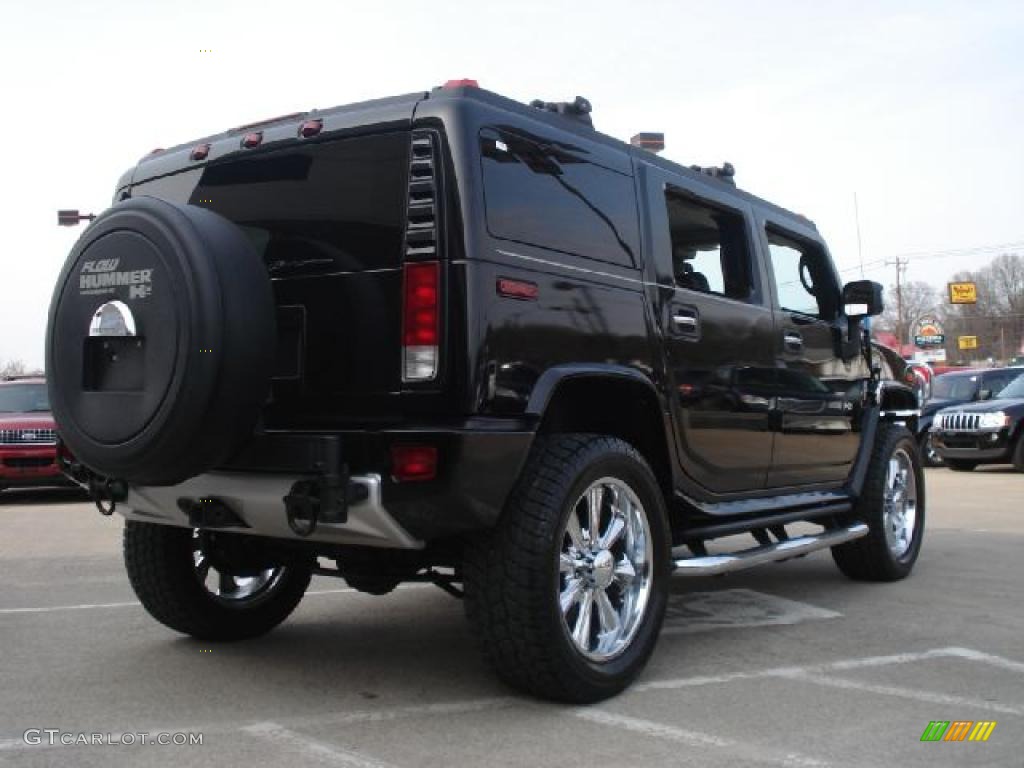 Black 2007 Hummer H2 SUV Exterior Photo #46775149