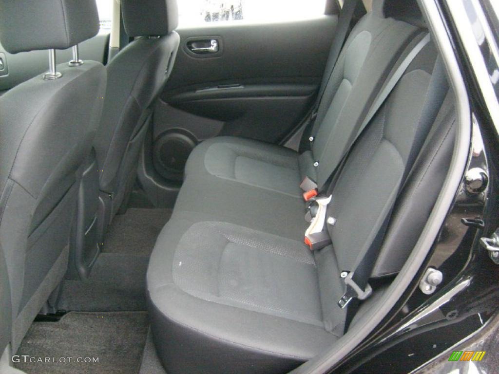 2011 Rogue S AWD - Black Amethyst / Black photo #4