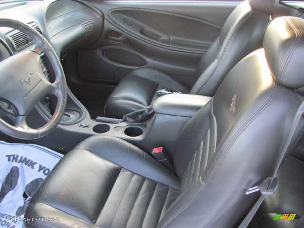 Dark Charcoal Interior 2003 Ford Mustang GT Convertible Photo #46777599