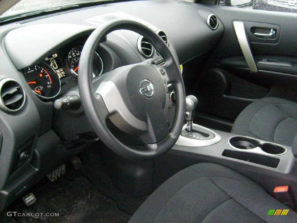 2011 Rogue S AWD - Black Amethyst / Black photo #13
