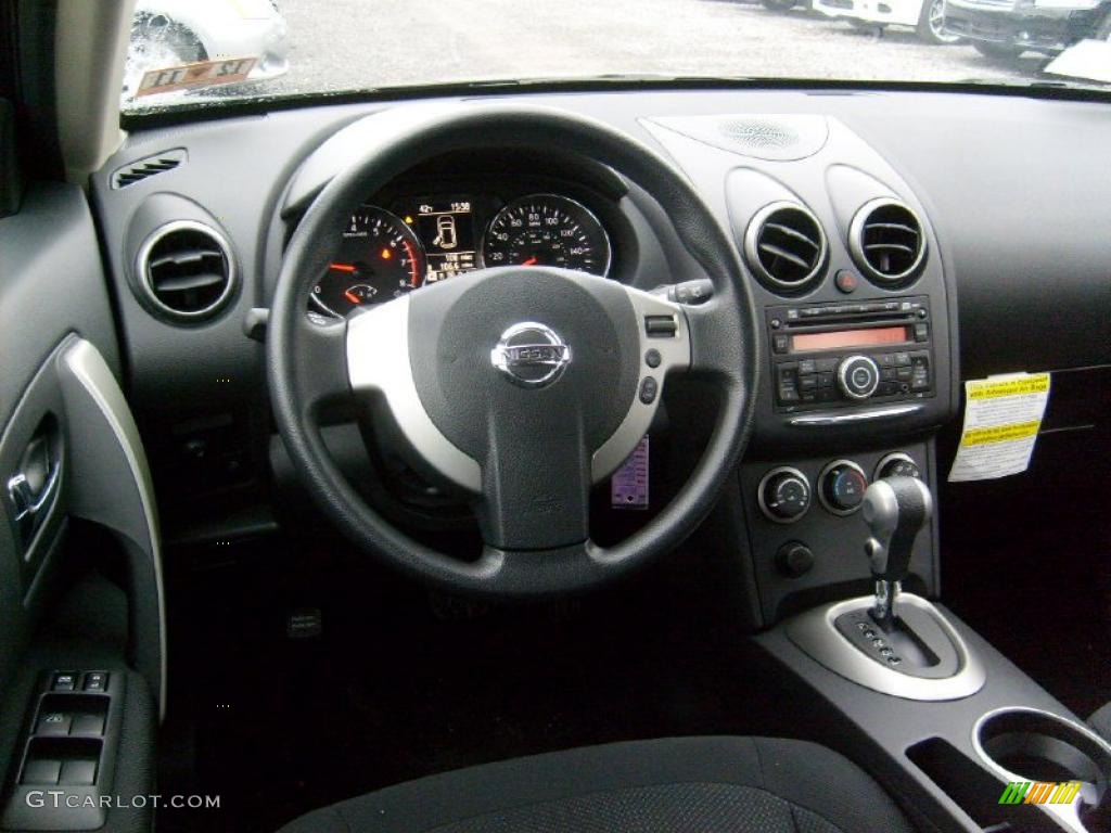 2011 Rogue S AWD - Black Amethyst / Black photo #15