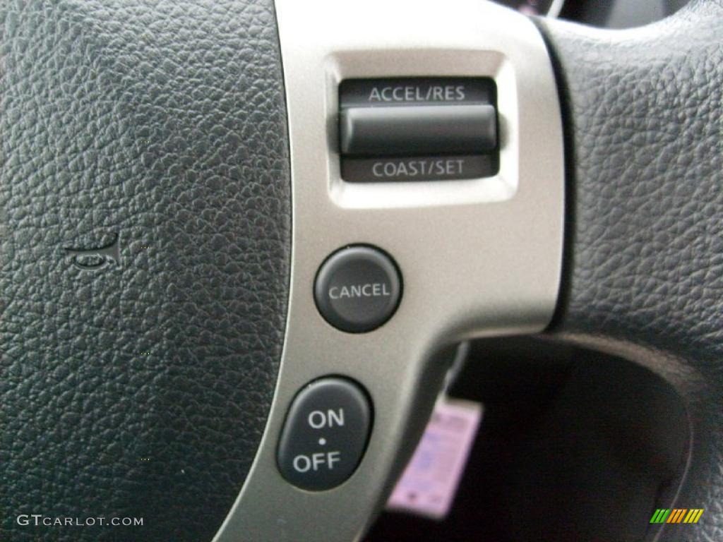 2011 Rogue S AWD - Black Amethyst / Black photo #18