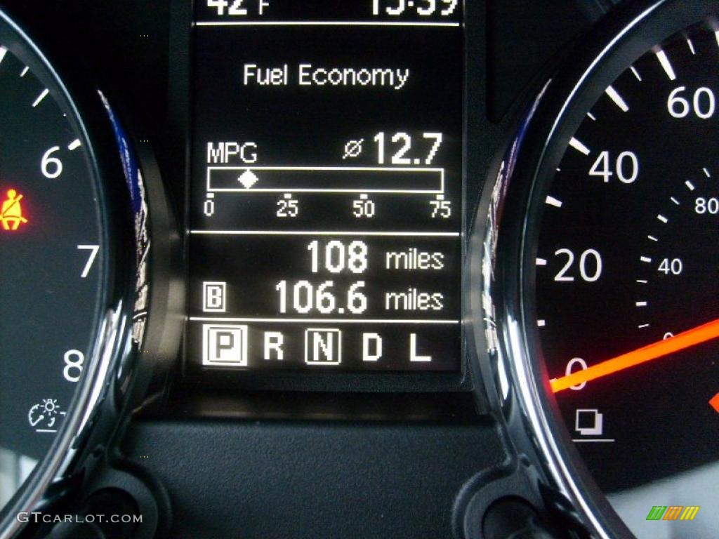 2011 Rogue S AWD - Black Amethyst / Black photo #20