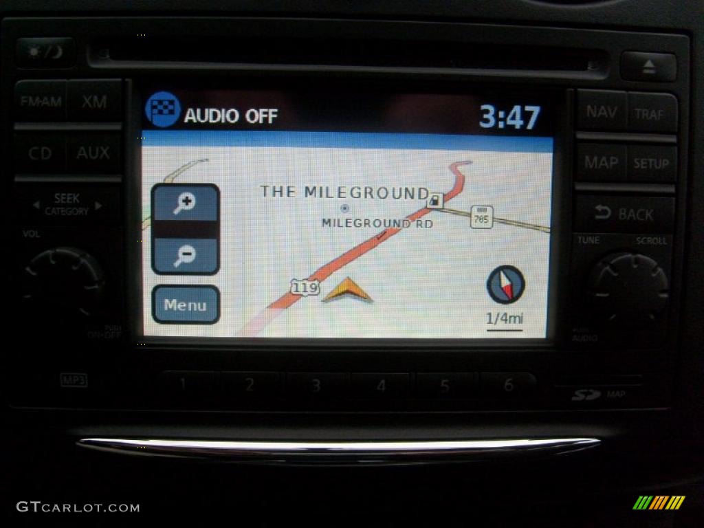 2011 Rogue SV AWD - Black Amethyst / Black photo #6