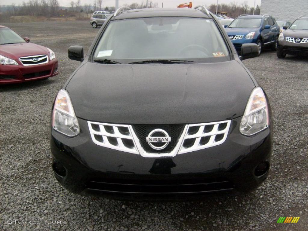 2011 Rogue SV AWD - Black Amethyst / Black photo #12