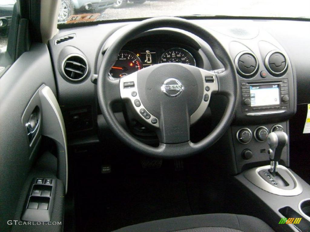 2011 Rogue SV AWD - Black Amethyst / Black photo #16