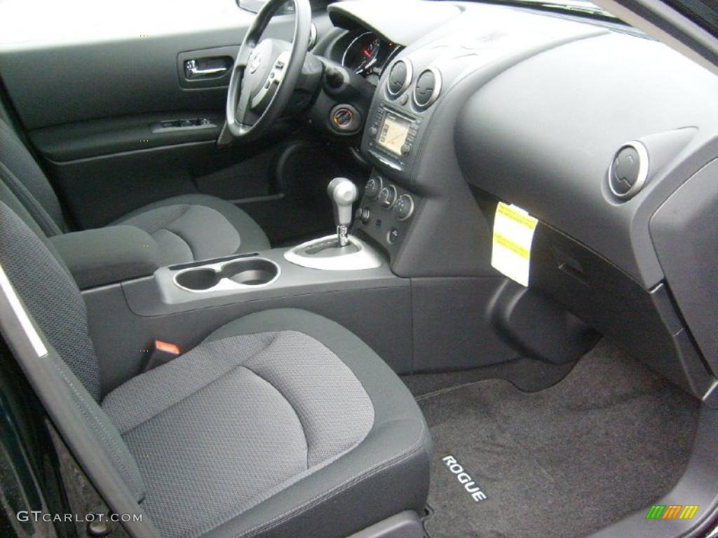2011 Rogue SV AWD - Black Amethyst / Black photo #19