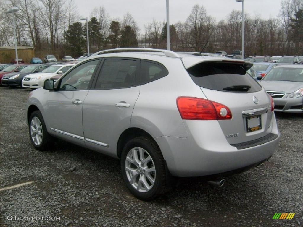 Silver Ice Metallic 2011 Nissan Rogue SL AWD Exterior Photo #46778181