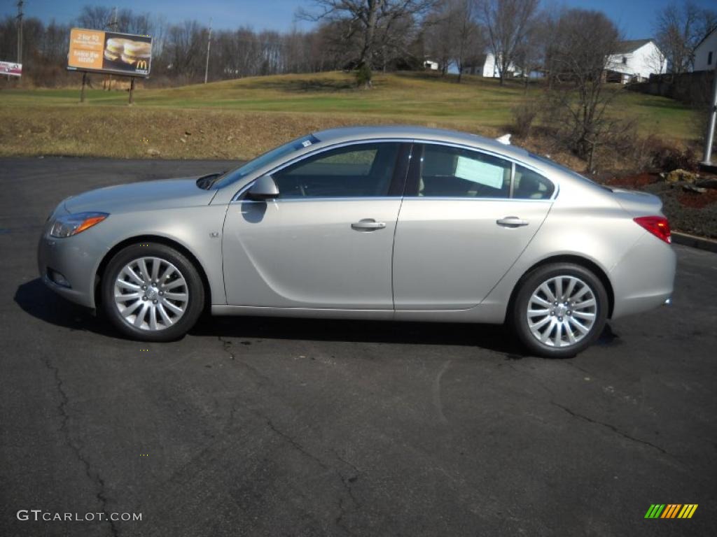 Stone Metallic 2011 Buick Regal CXL Turbo Exterior Photo #46778211