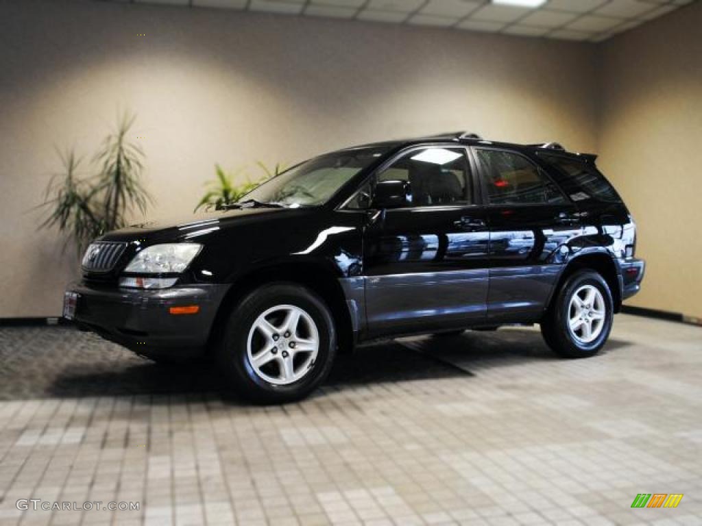 2001 RX 300 - Black Onyx / Ivory photo #2