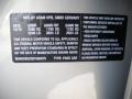 2011 Buick Regal CXL Turbo Info Tag