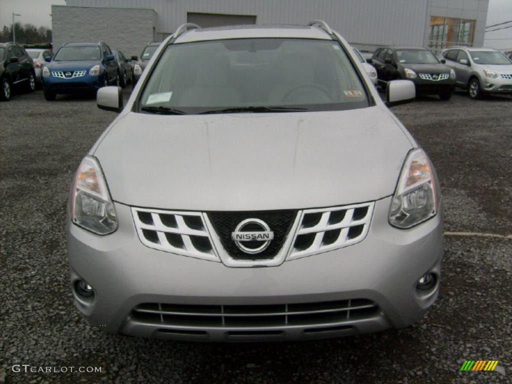 Silver Ice Metallic 2011 Nissan Rogue SL AWD Exterior Photo #46778328