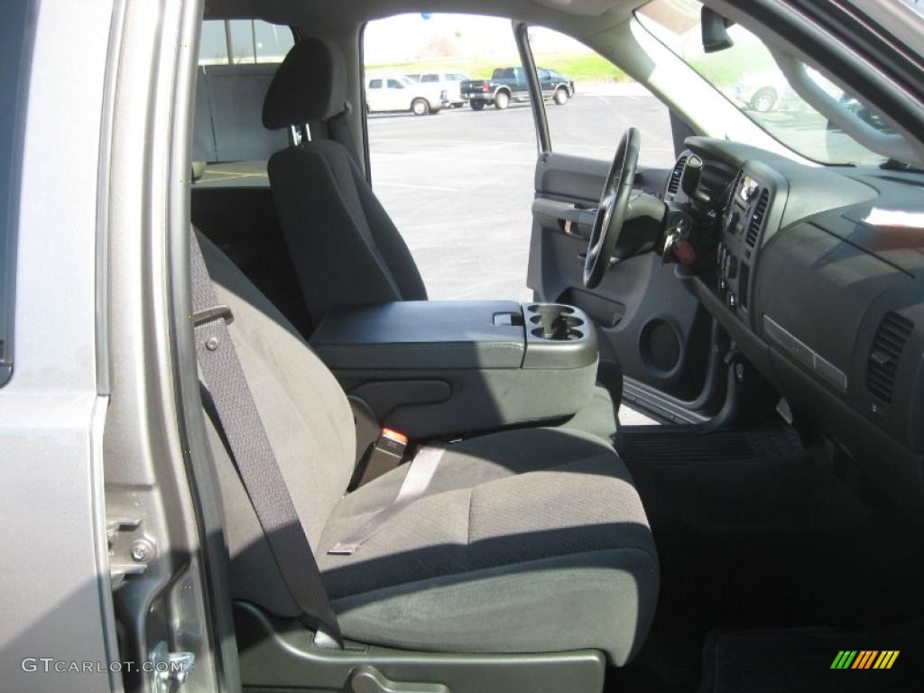 2008 Silverado 1500 LT Crew Cab - Graystone Metallic / Ebony photo #17