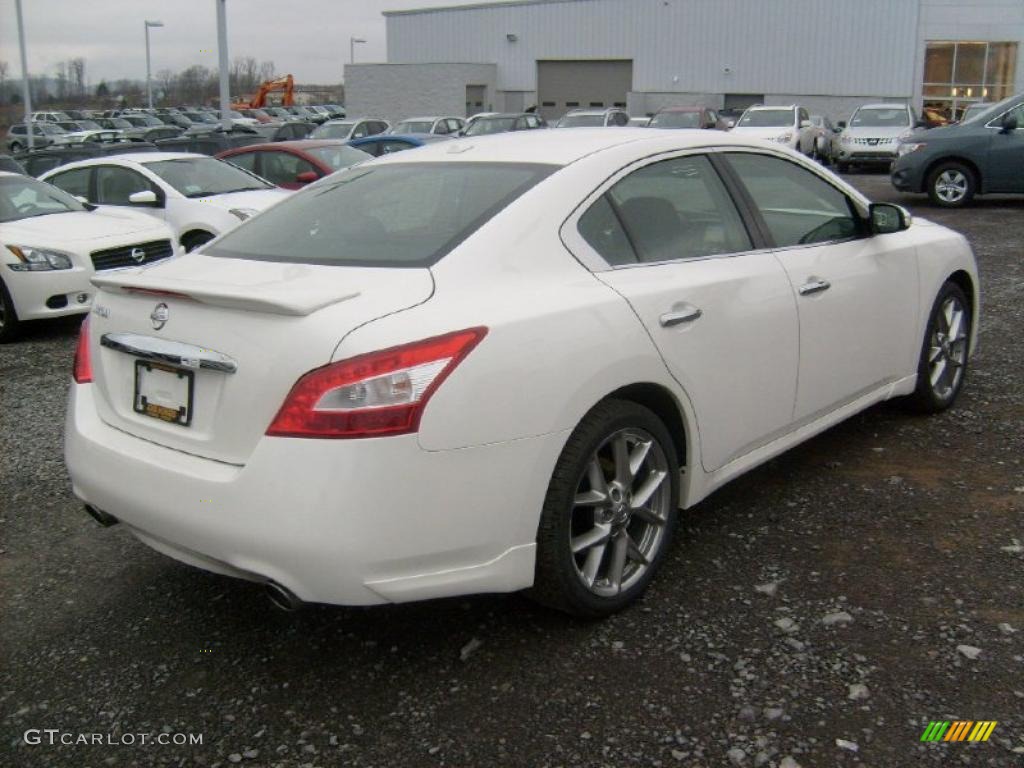 Nissan maxima winter frost white #10