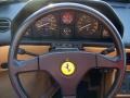 1989 Ferrari Mondial Tan Interior Steering Wheel Photo