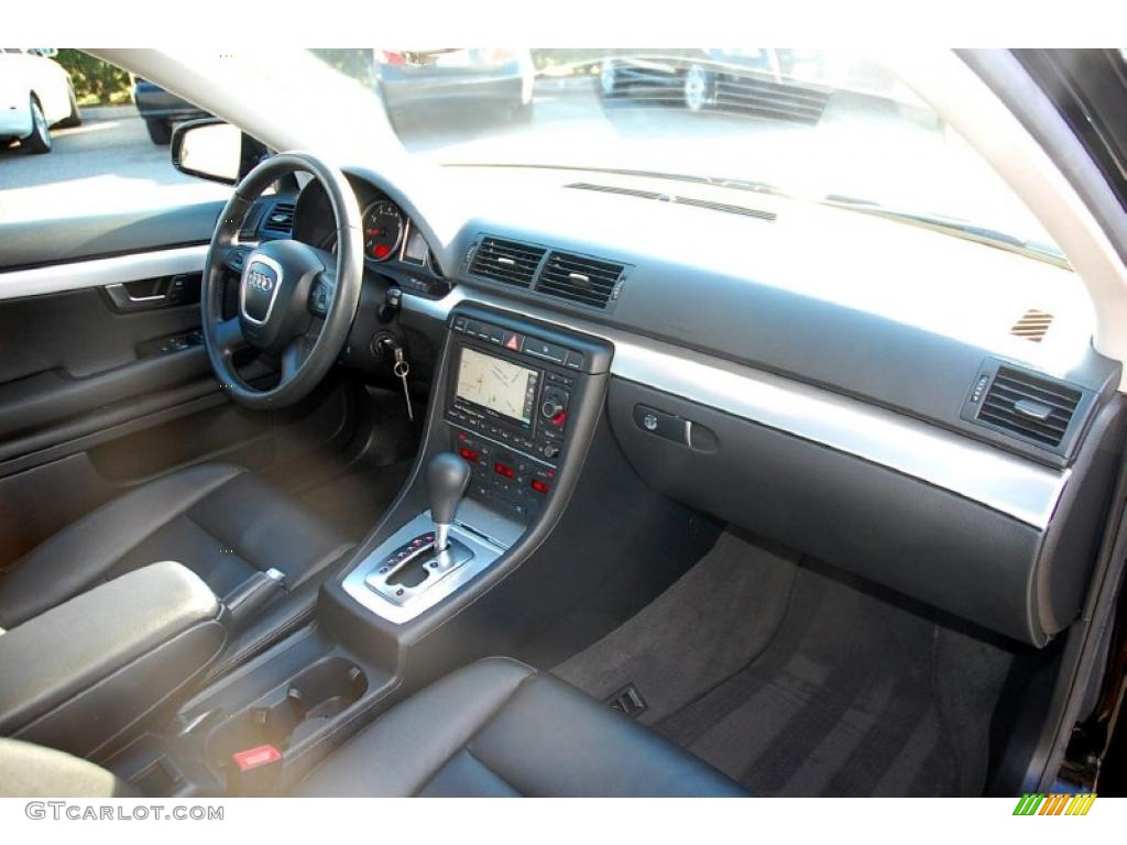 2008 A4 2.0T S-Line Sedan - Brilliant Black / Black photo #34