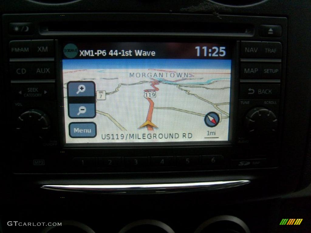 2011 Rogue SV AWD - Silver Ice Metallic / Gray photo #6