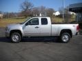 2011 Pure Silver Metallic GMC Sierra 2500HD SLE Extended Cab 4x4  photo #6